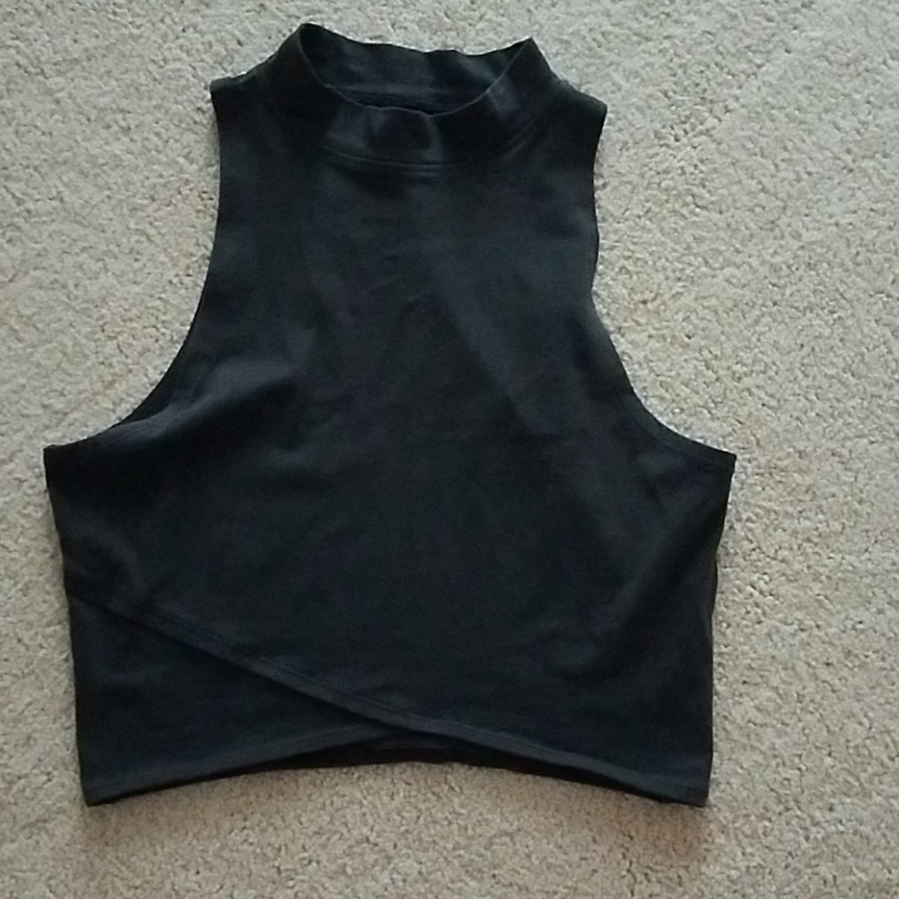 Hollister Turtle Neck Crop Top